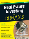 Real Estate Investing For Dummies® (eBook)